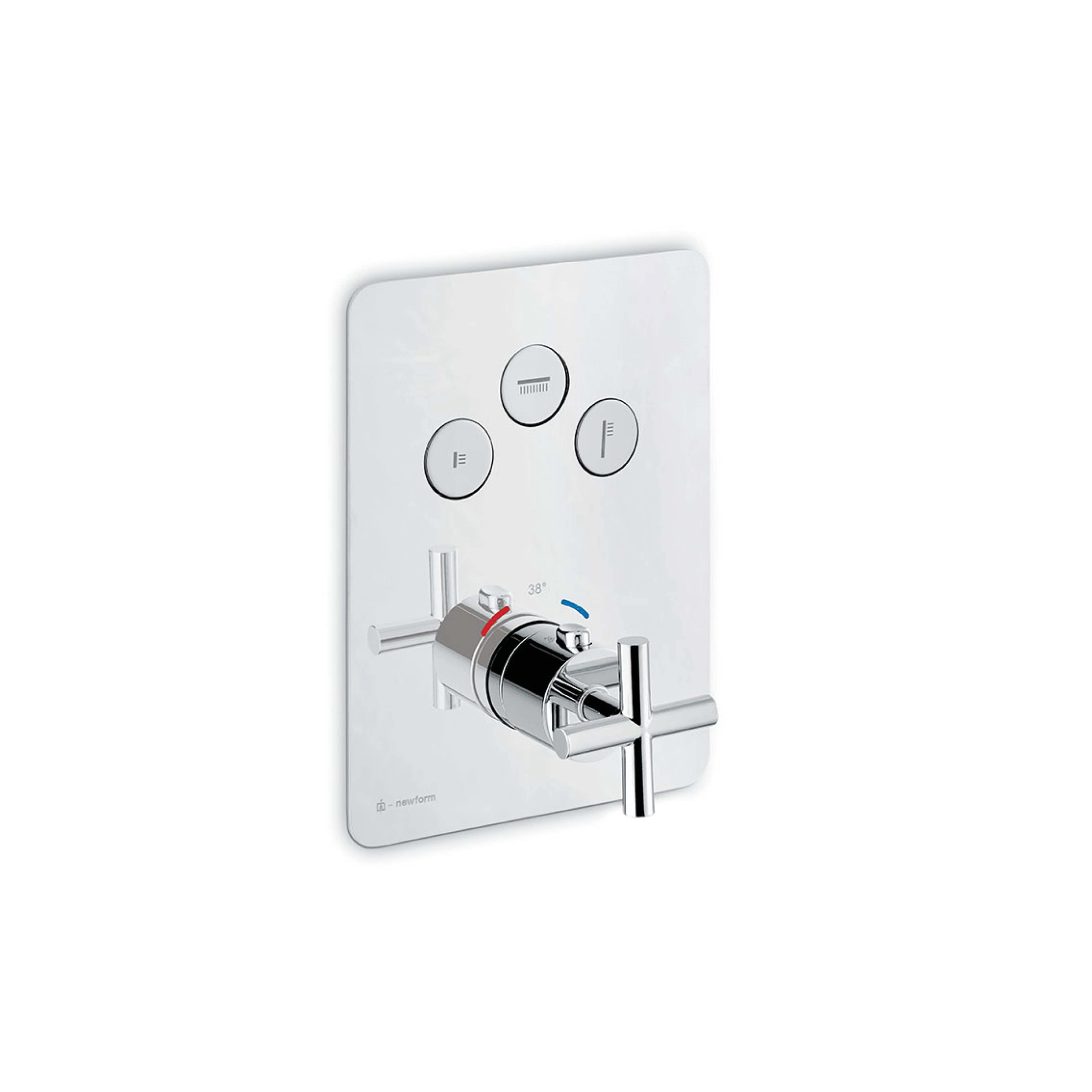 exklusive-duscharmatur-blink-chrom-3-wege-thermostat-newform-ak70412e