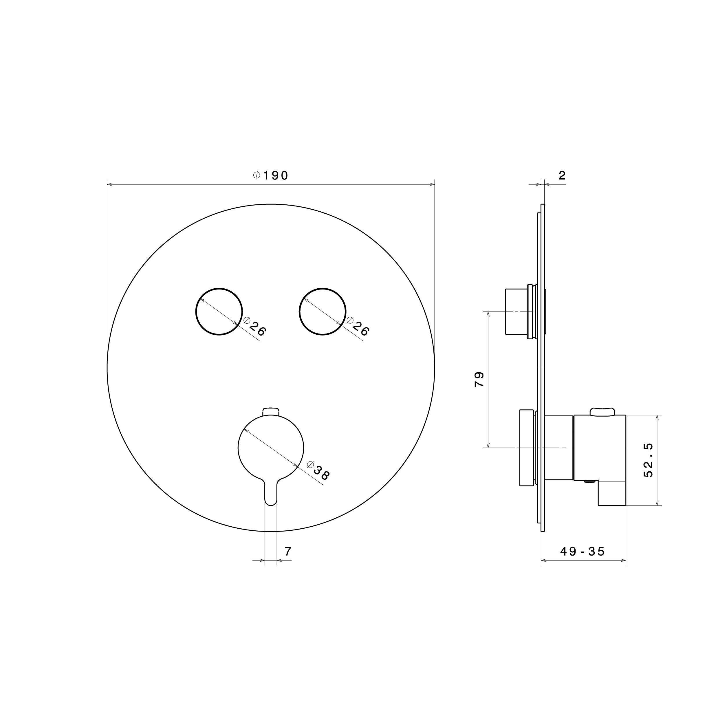 o-rama-newform-2-wege-thermostat-duscharmatur-aus-chrom-ak70402e-technische-zeichnung