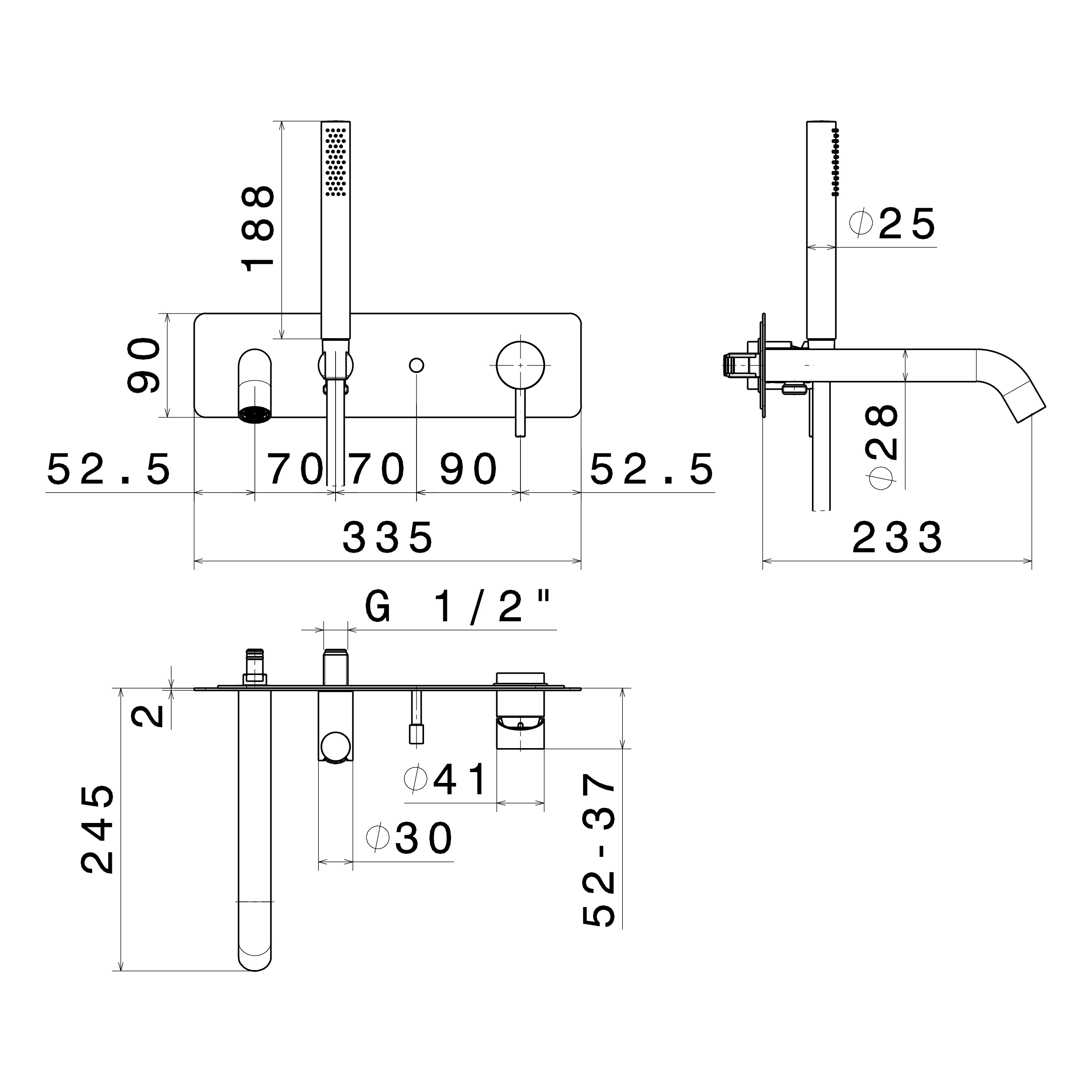 x-steel-316-newform-unterputz-badewannenarmatur-aus-edelstahl-ak69671ex-technische-zeichnung